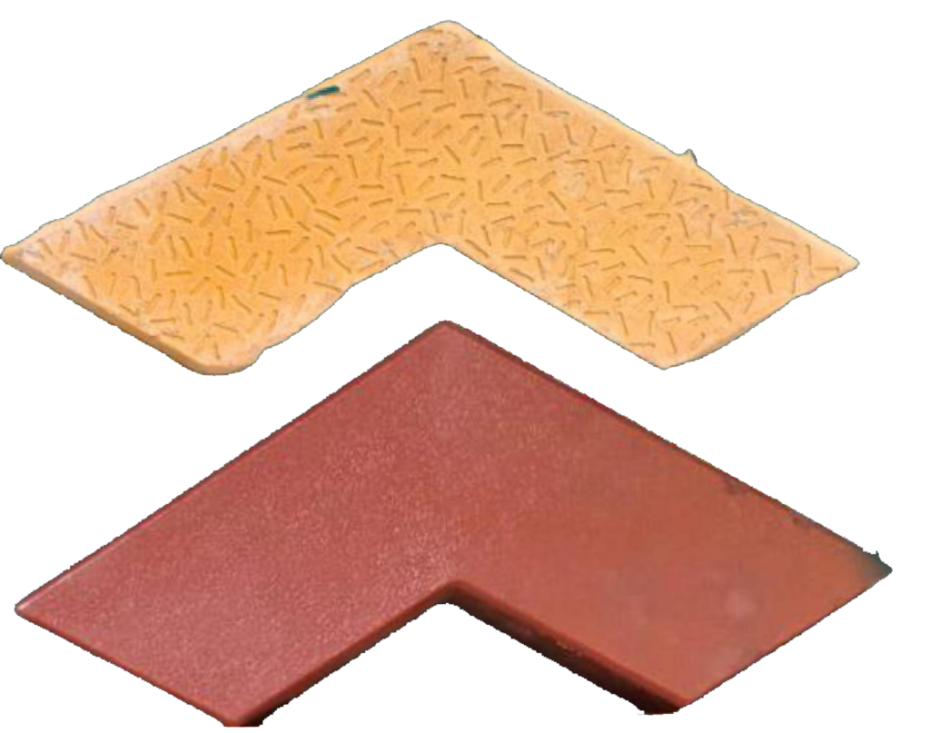 V shape 3 D design block