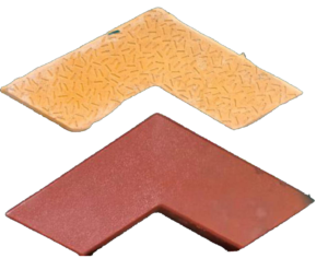 V shape 3 D design block