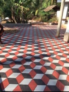 3d design v shape block